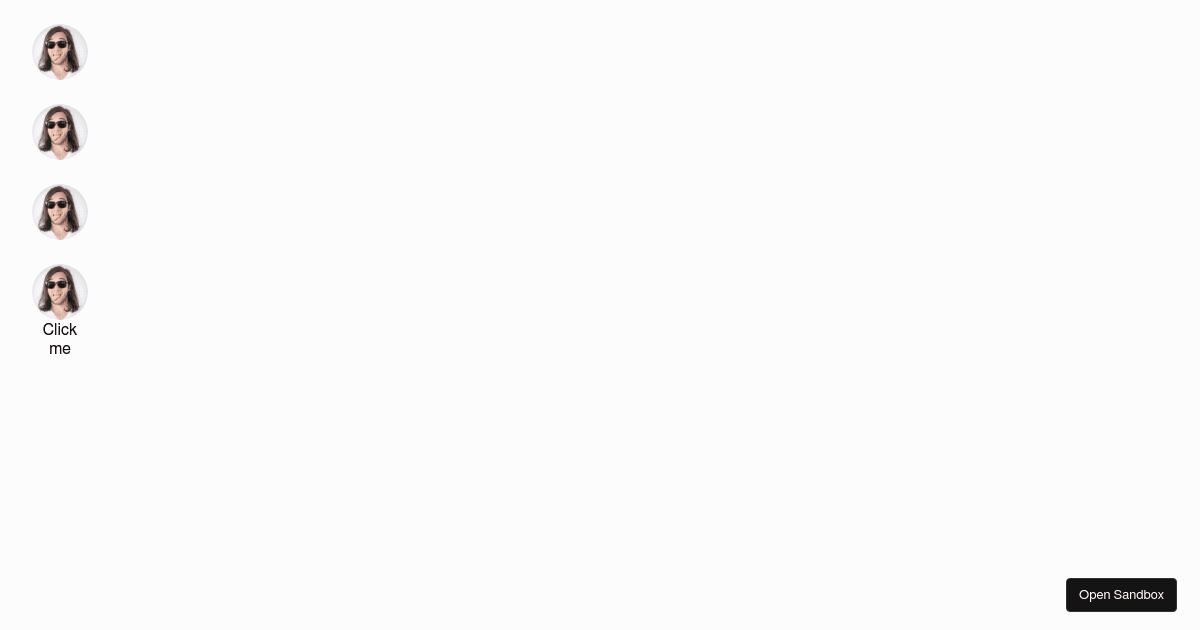 @accessible/popover example - Codesandbox