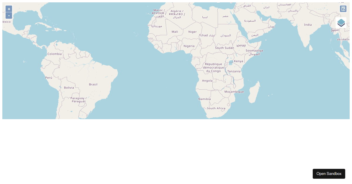demo map addcontrol basic - Codesandbox
