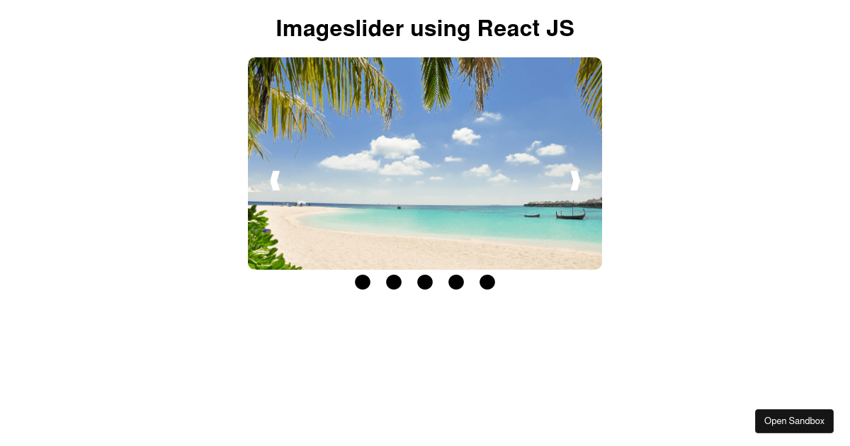 react - Codesandbox