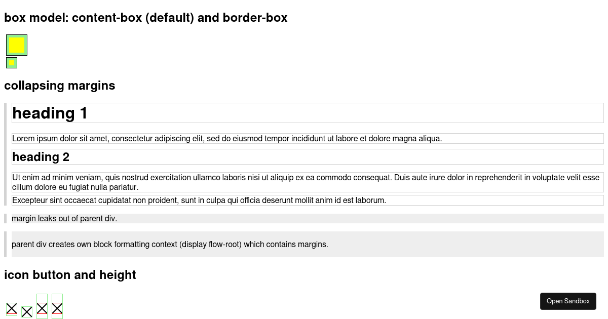 2023-01 css review - Codesandbox