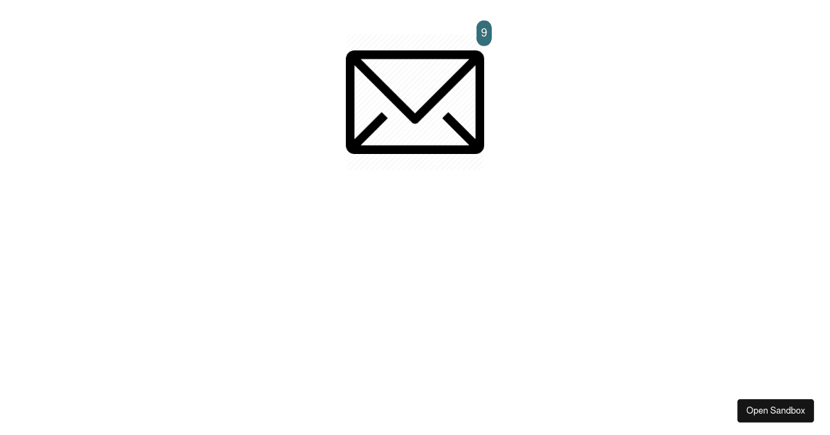 badge-custom-content (forked) - Codesandbox