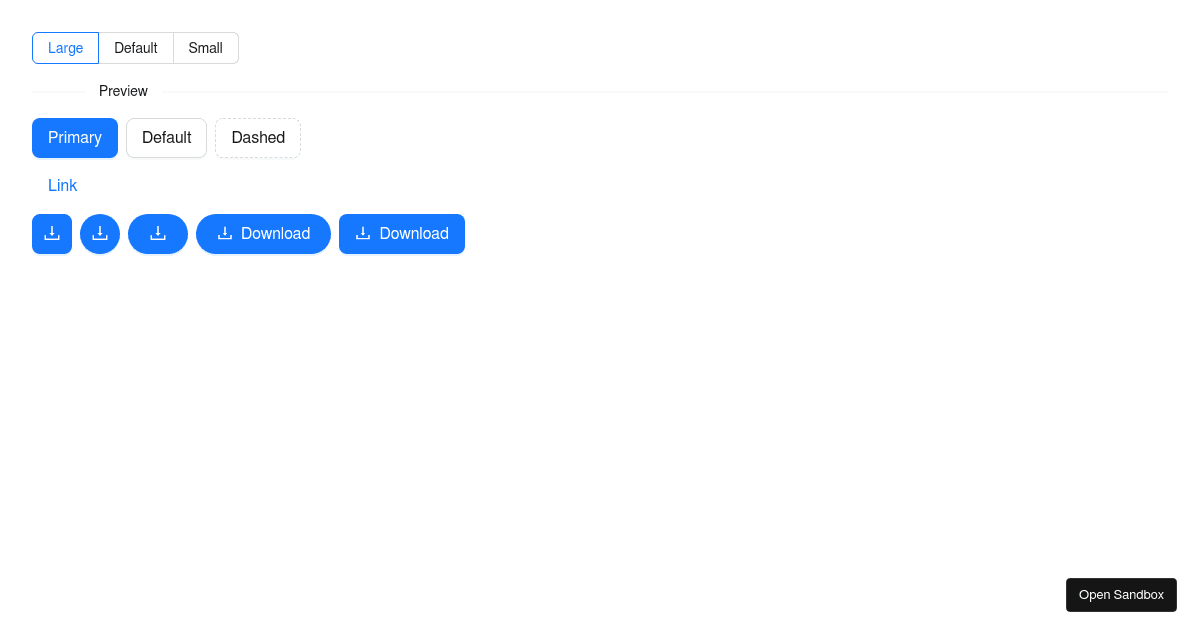 Size - antd@5.7.0 - Codesandbox