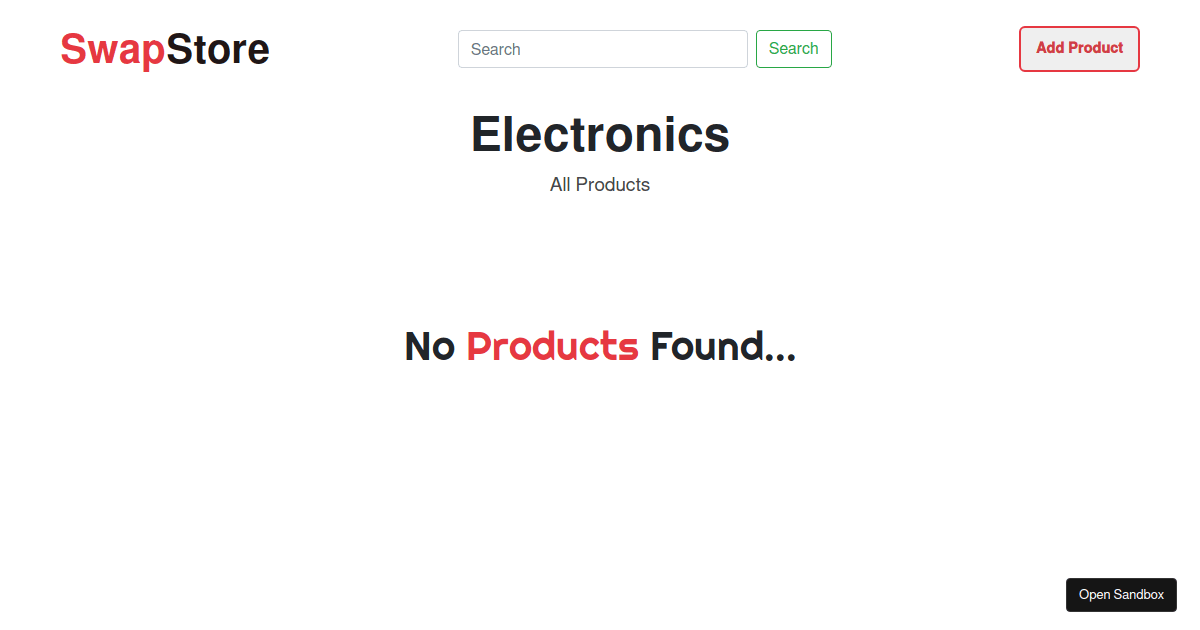 ecom - Codesandbox