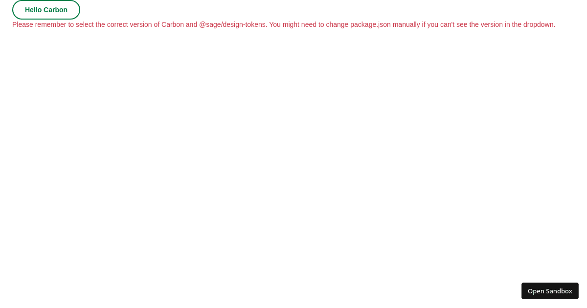 carbon-quickstart - Codesandbox
