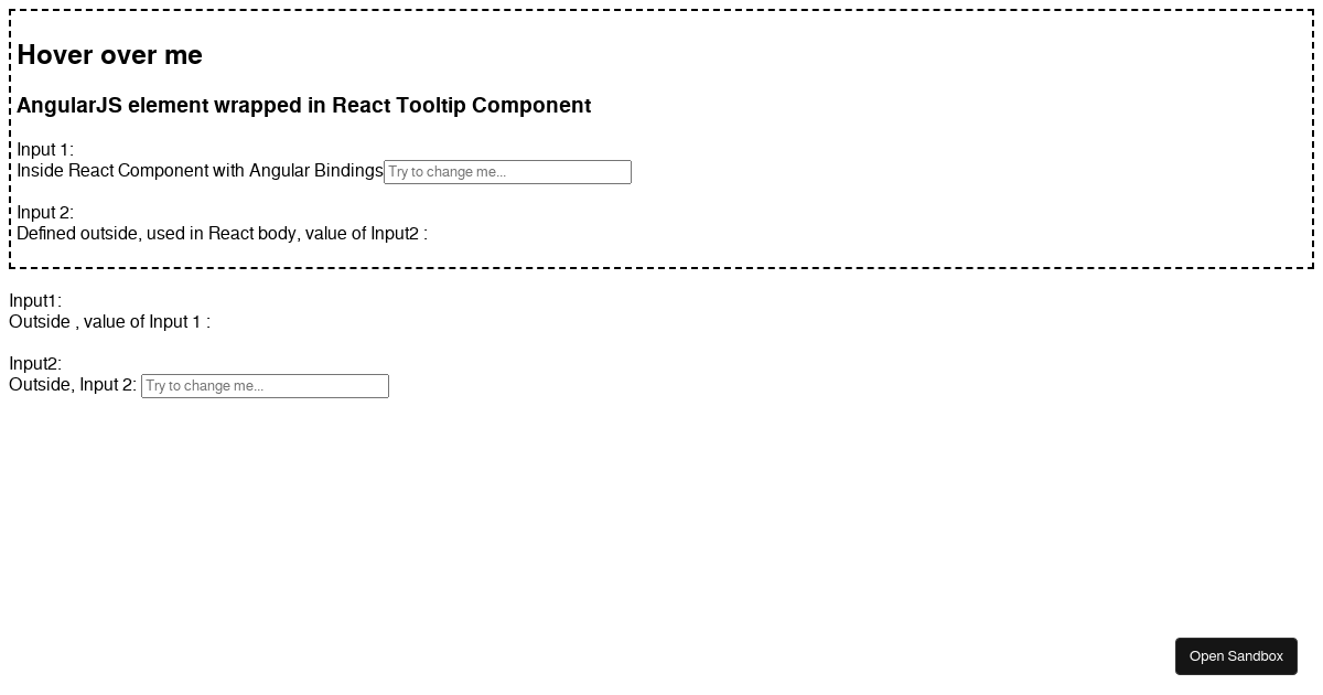 react-2-angularjs - Codesandbox