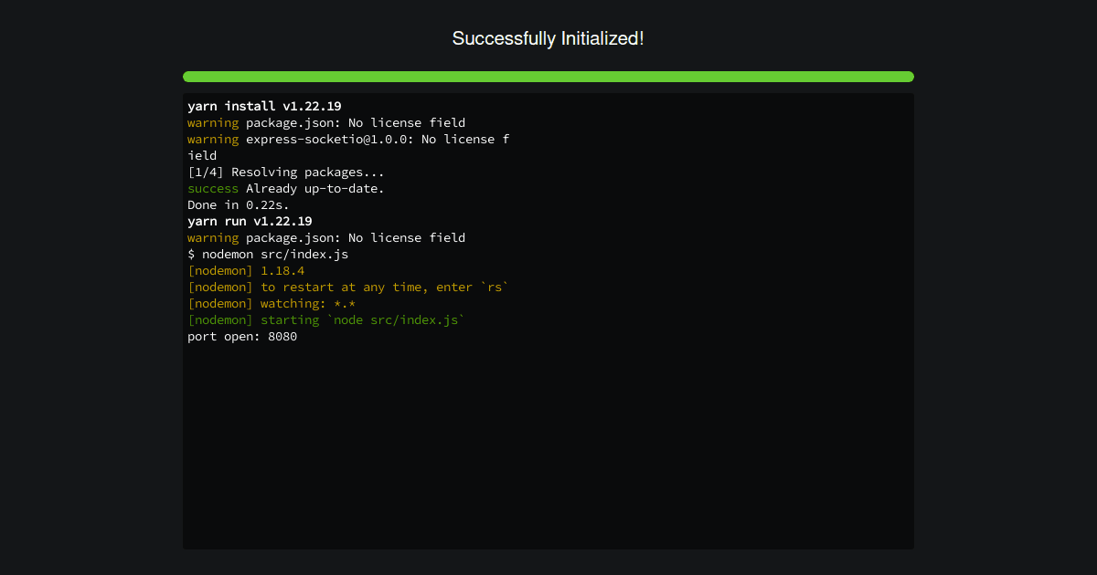 Express + Socket.io Codesandbox
