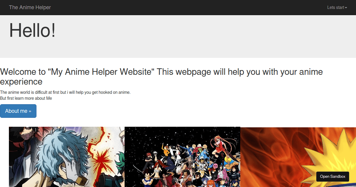 My Anime Web