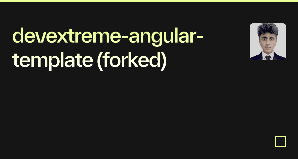 devextreme-angular-template (forked) - Codesandbox