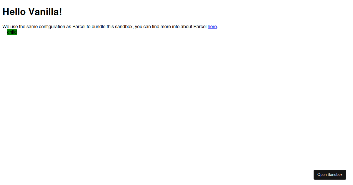Css position absolute relative codesandbox