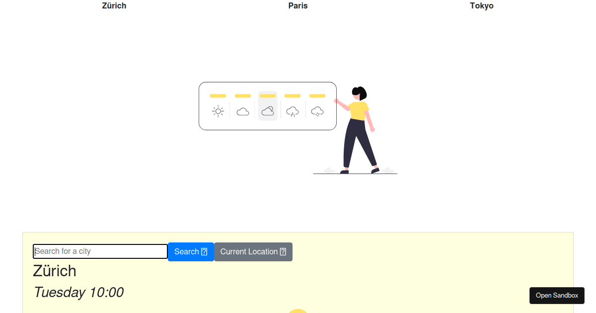 Weather App_React - Codesandbox