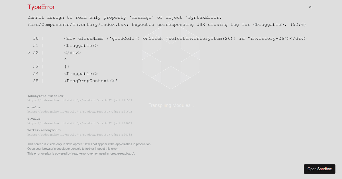 truenski/Inventory-minecraft - Codesandbox