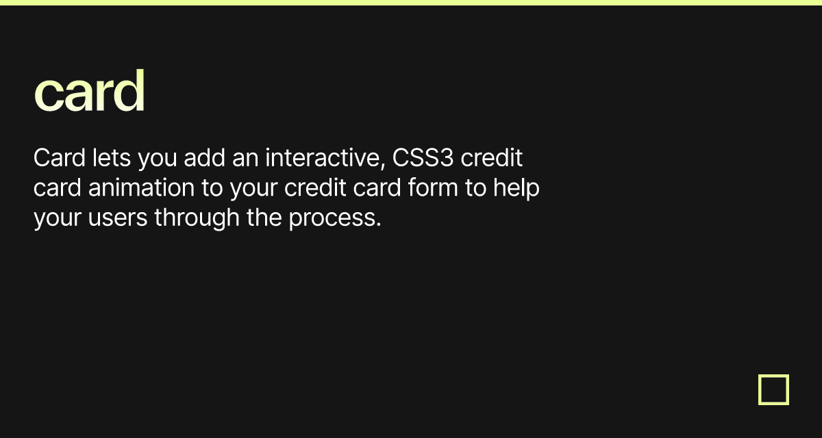 card - Codesandbox