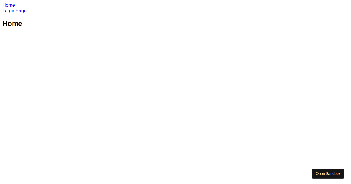 React lazy suspense error boundary codesandbox