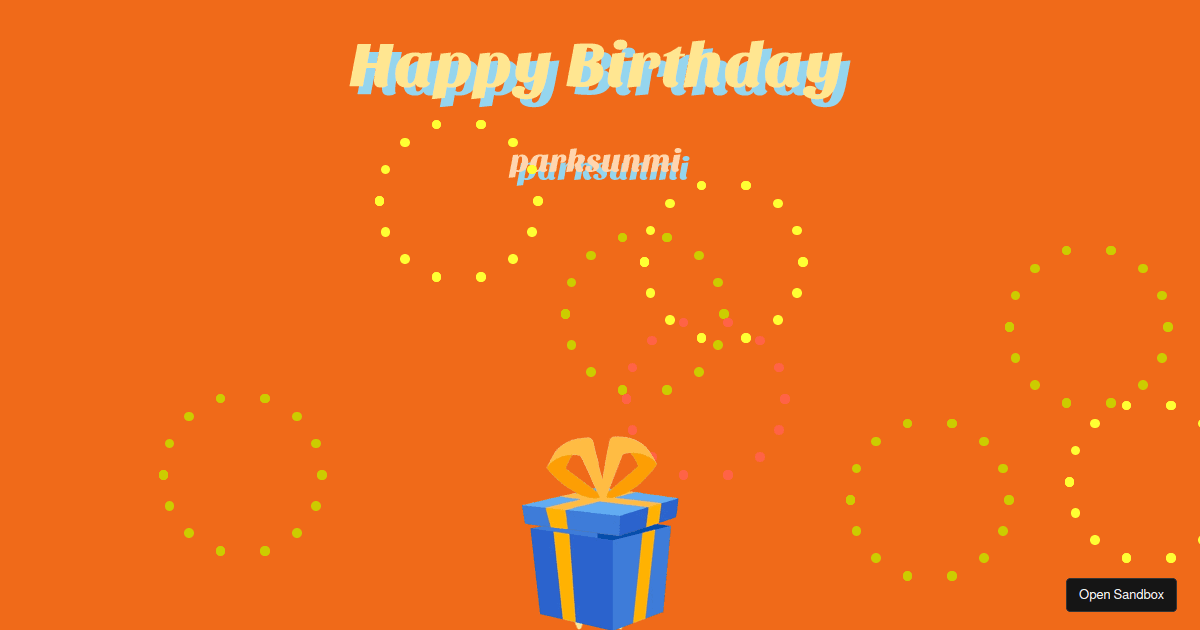 gift-box-css (forked) - Codesandbox