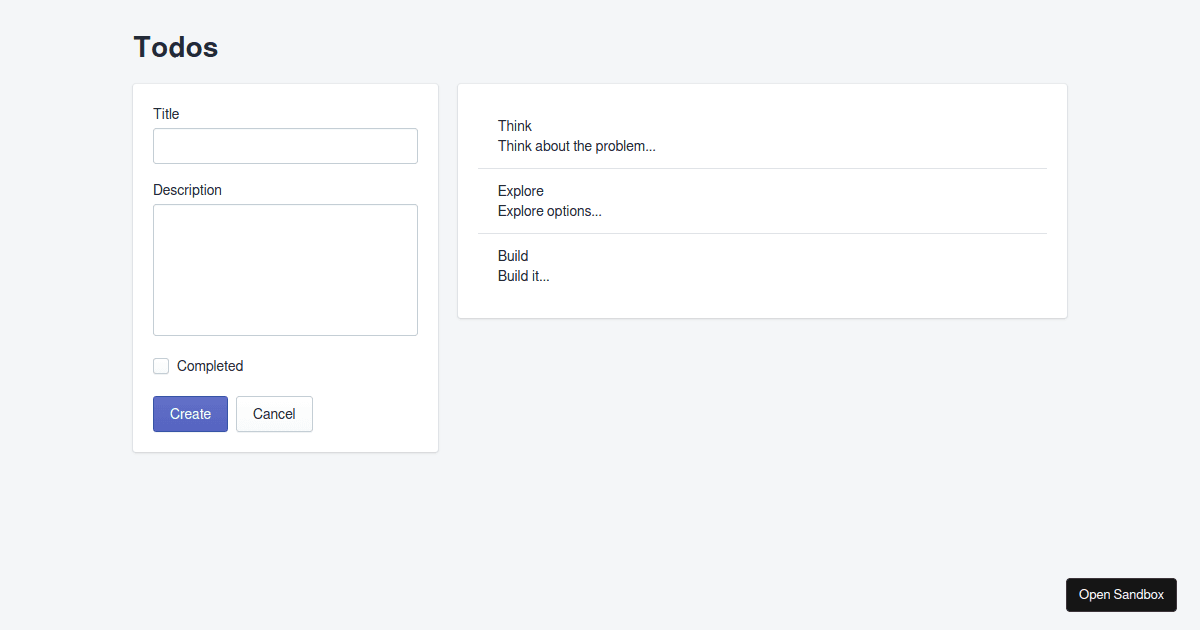 to-do-react - Codesandbox