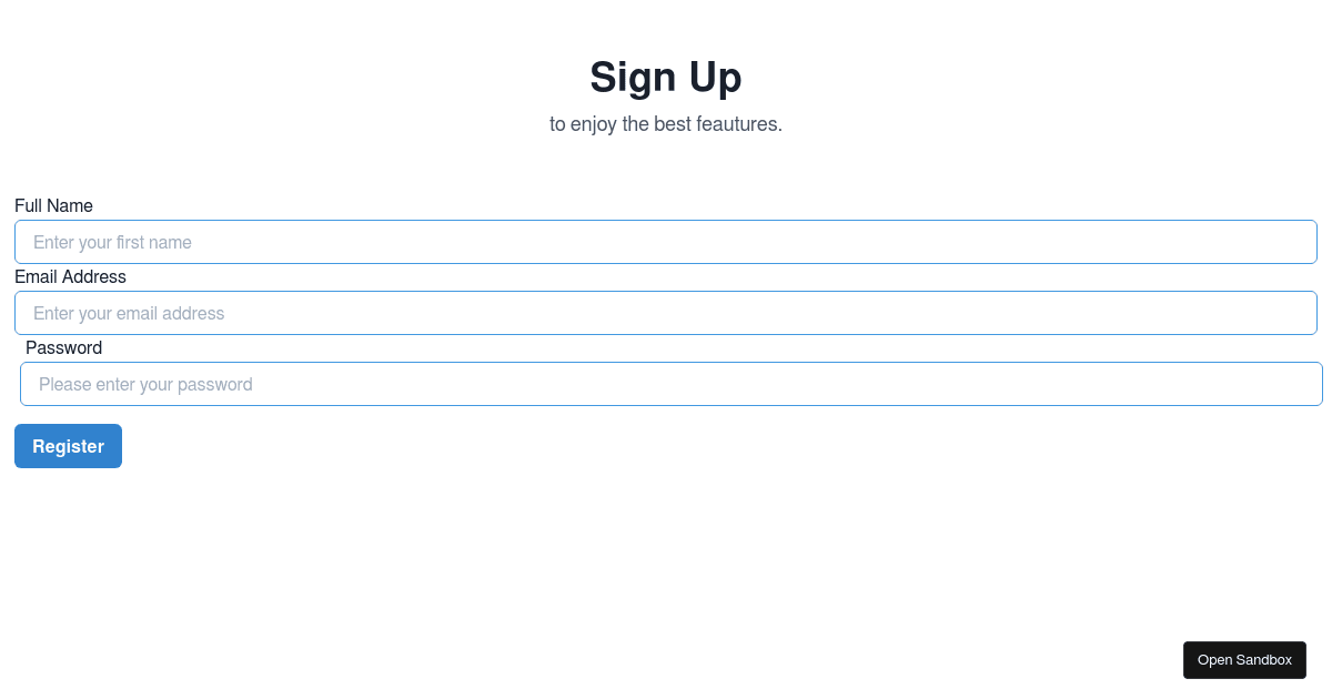 princessbolade/simple-signUp-form-with-react-hook-form - Codesandbox