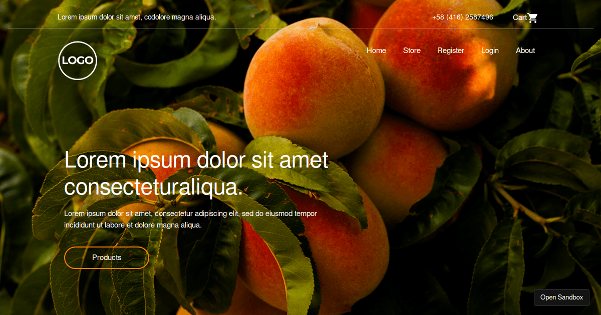 ecommerce - Codesandbox