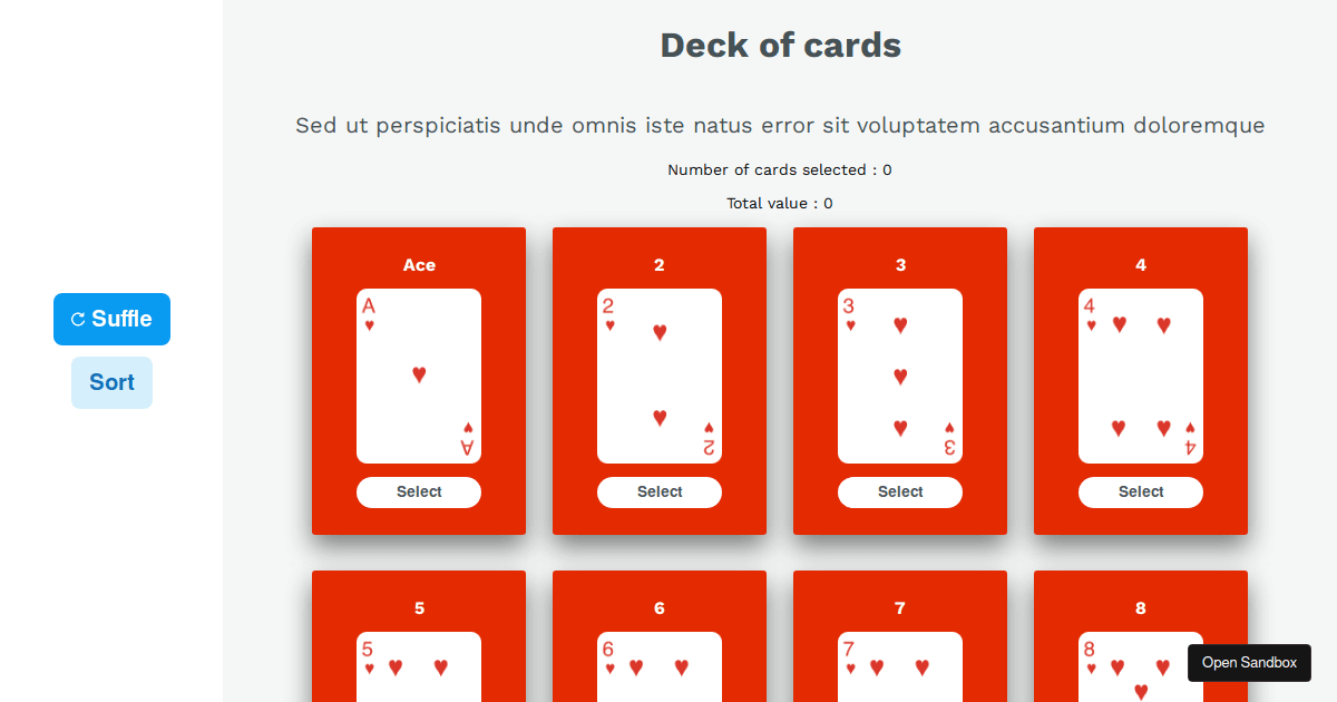vue - Codesandbox