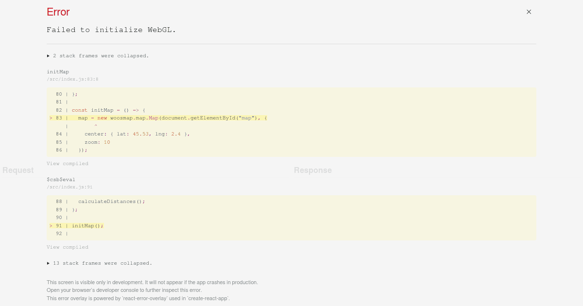 map-api-distance-matrix - Codesandbox