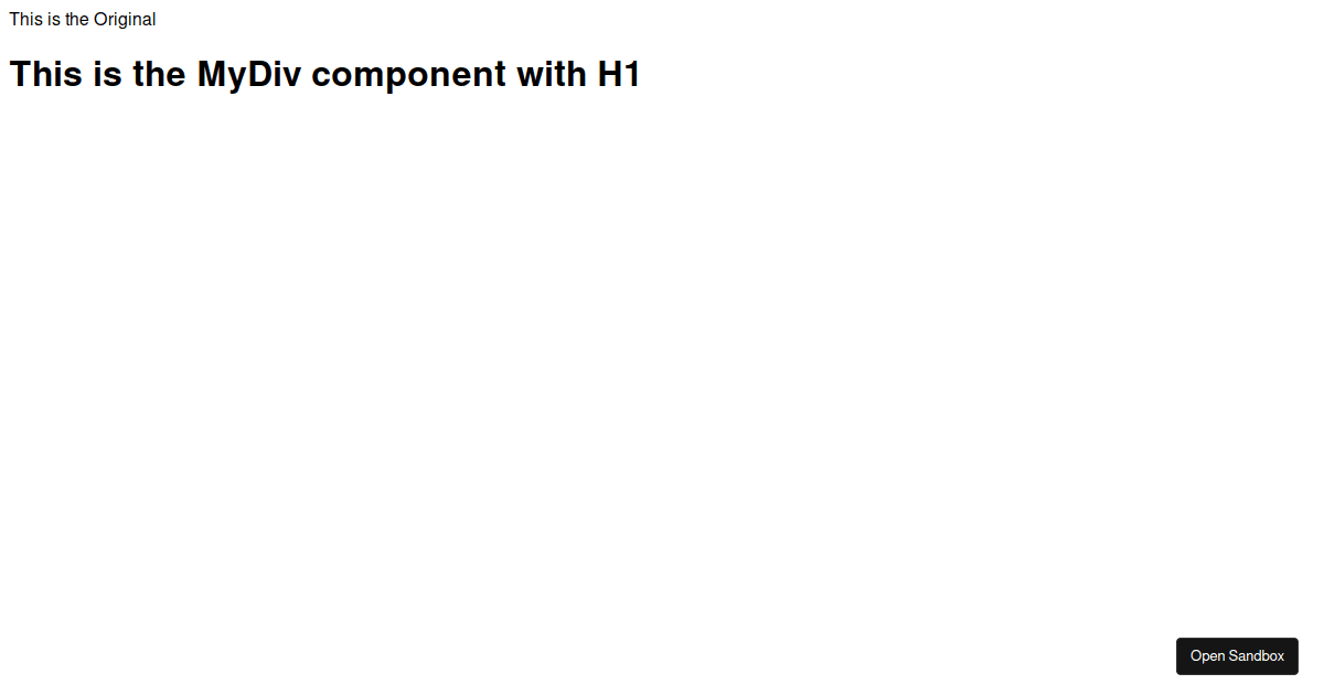 Dynamic Component with HOC - Codesandbox