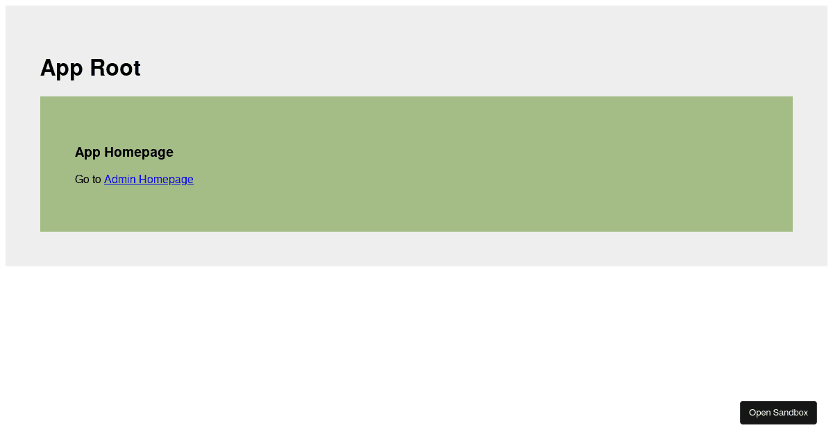 universalrouterexample Codesandbox