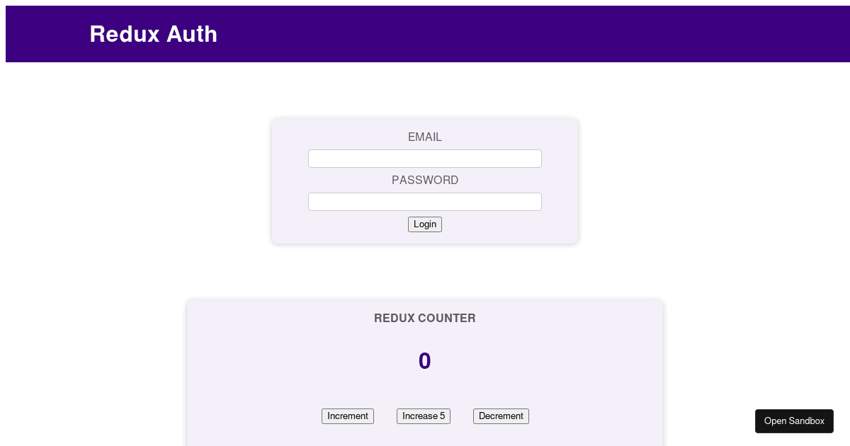 react - Codesandbox