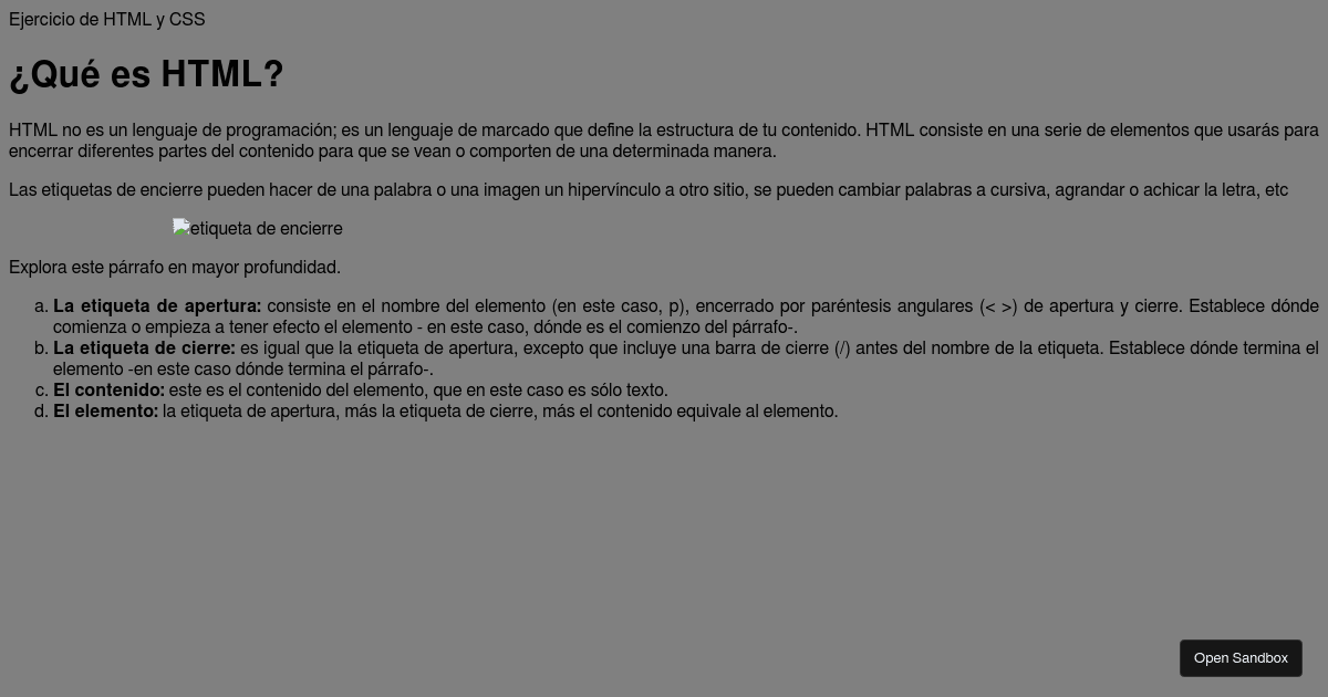 Ejercicio-de-html-y-css - Codesandbox