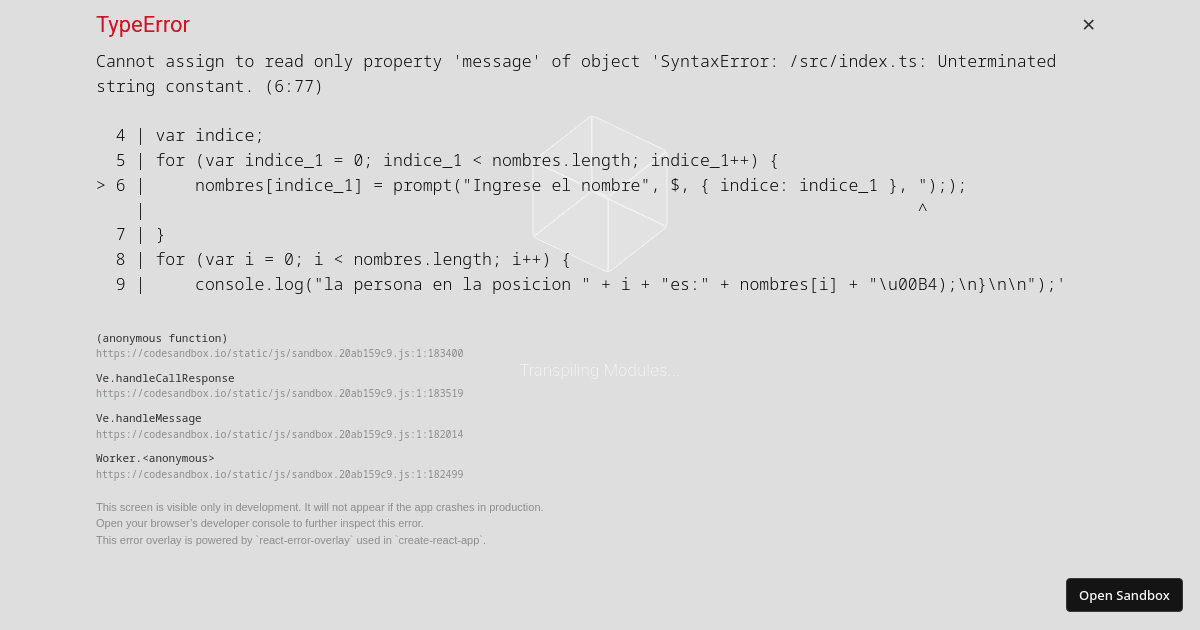vanilla-typescript - Codesandbox