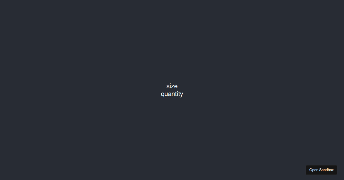 repro - Codesandbox