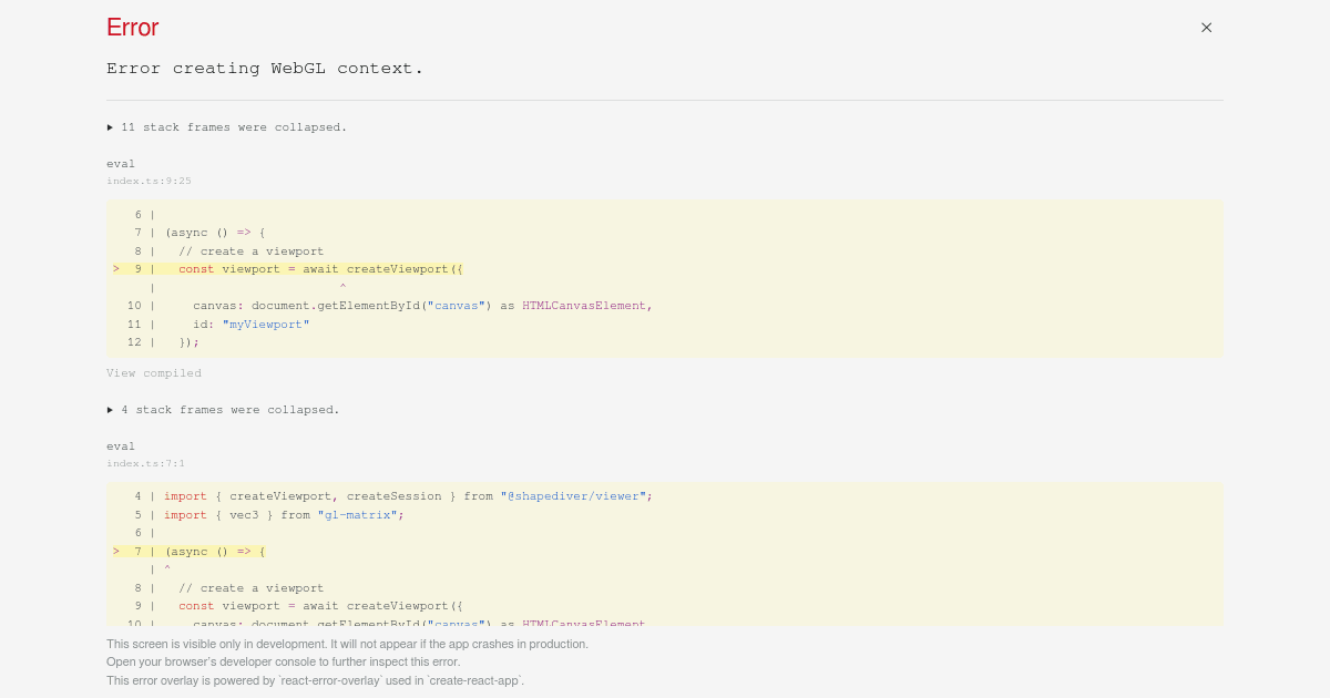 camera zooming - Codesandbox