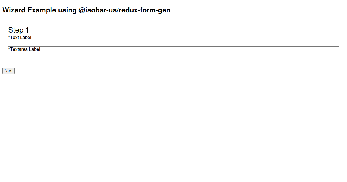 Wizard Example - Codesandbox