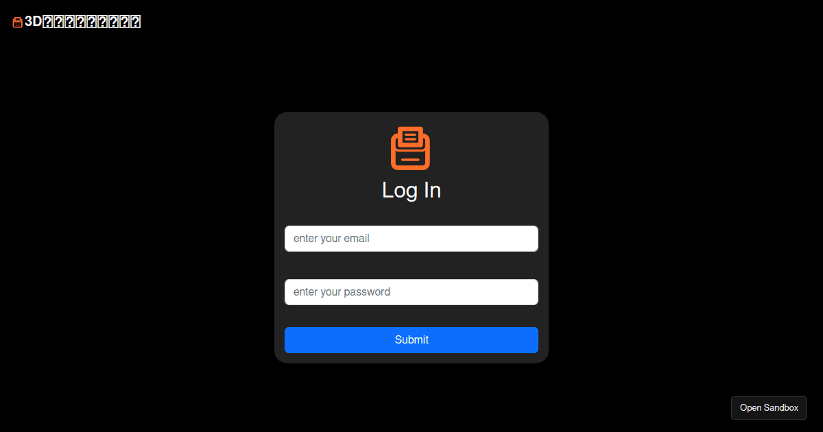 3d-v1 - Codesandbox