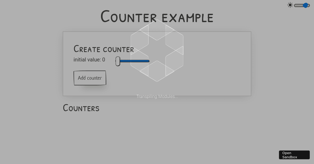 @examples-action-listener/counter - Codesandbox