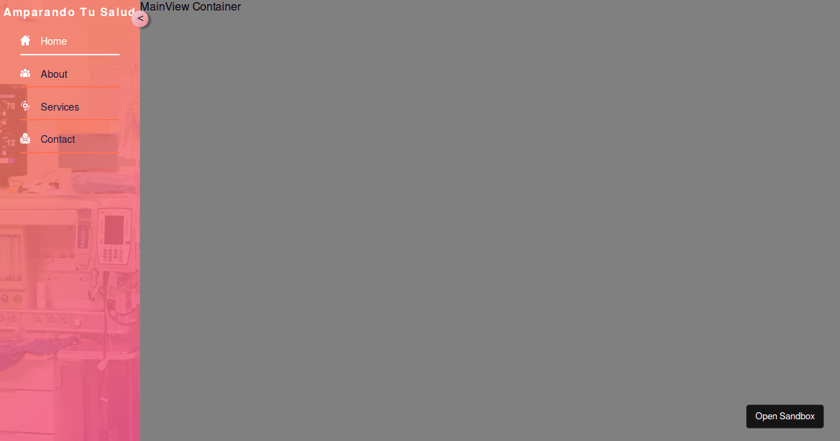 sidebar - Codesandbox