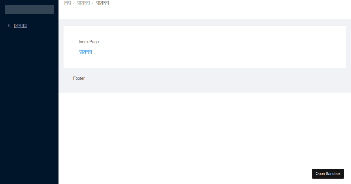 react-router-1 - Codesandbox