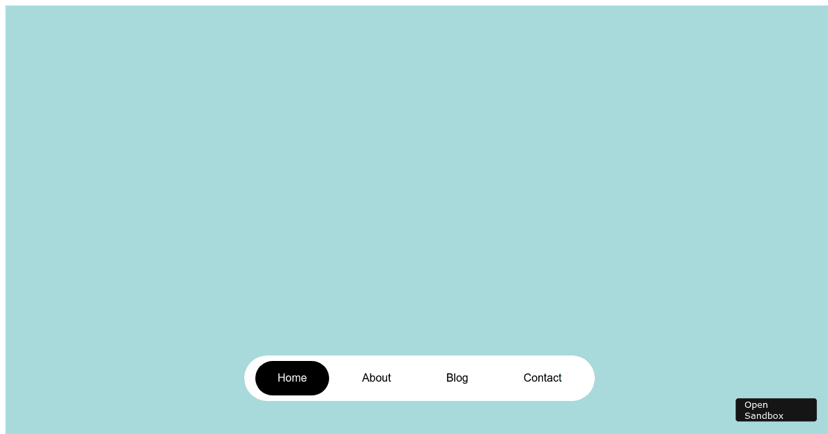 Smooth navigation Framer motion (forked) - Codesandbox