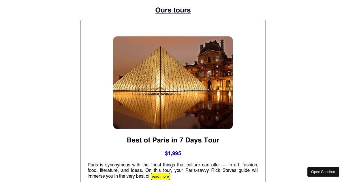 tours-app - Codesandbox