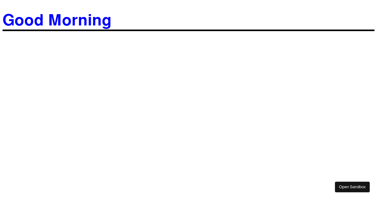 React Styling Practice (forked) - Codesandbox