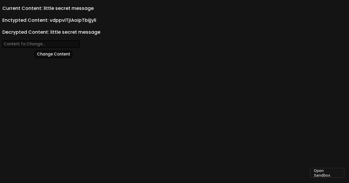 encription-and-decription - Codesandbox