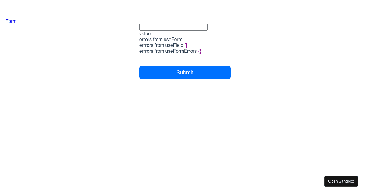 VeeValidate multiple errors on one field (forked) - Codesandbox