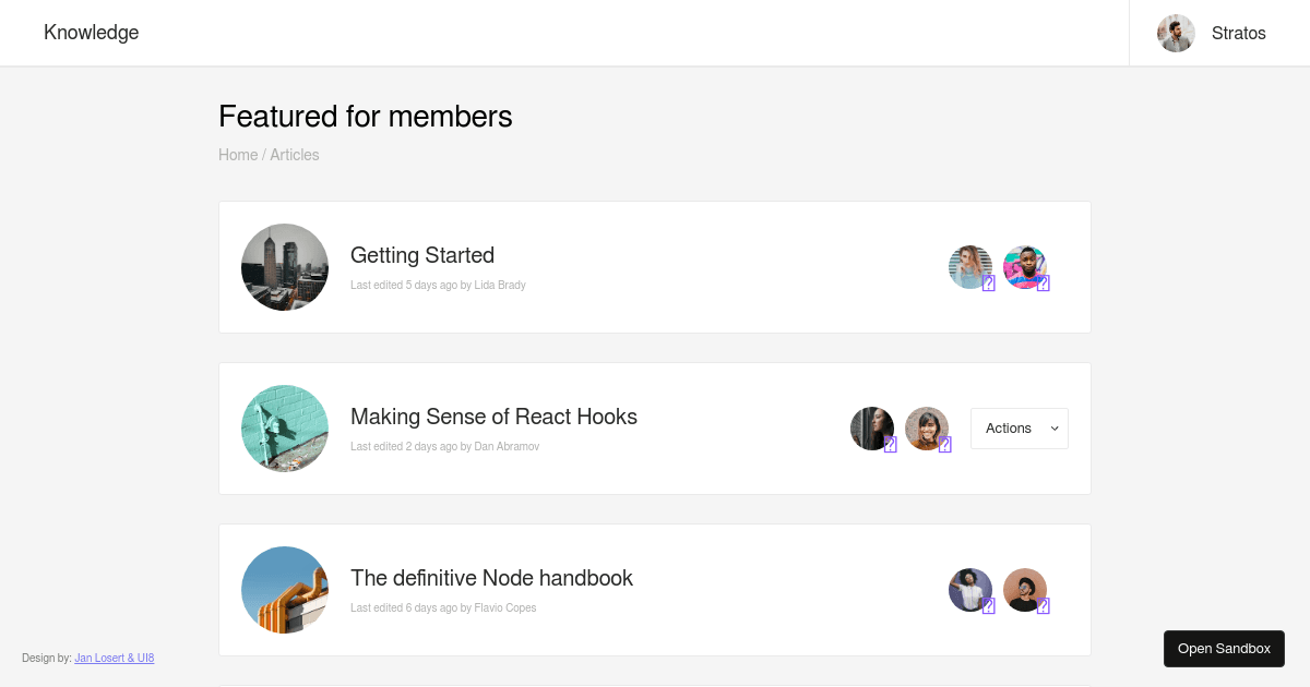 List (forked) - Codesandbox
