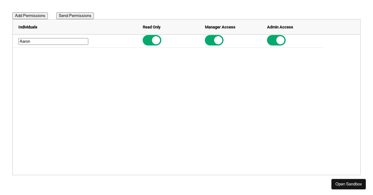 aggrid-permissions (forked) - Codesandbox
