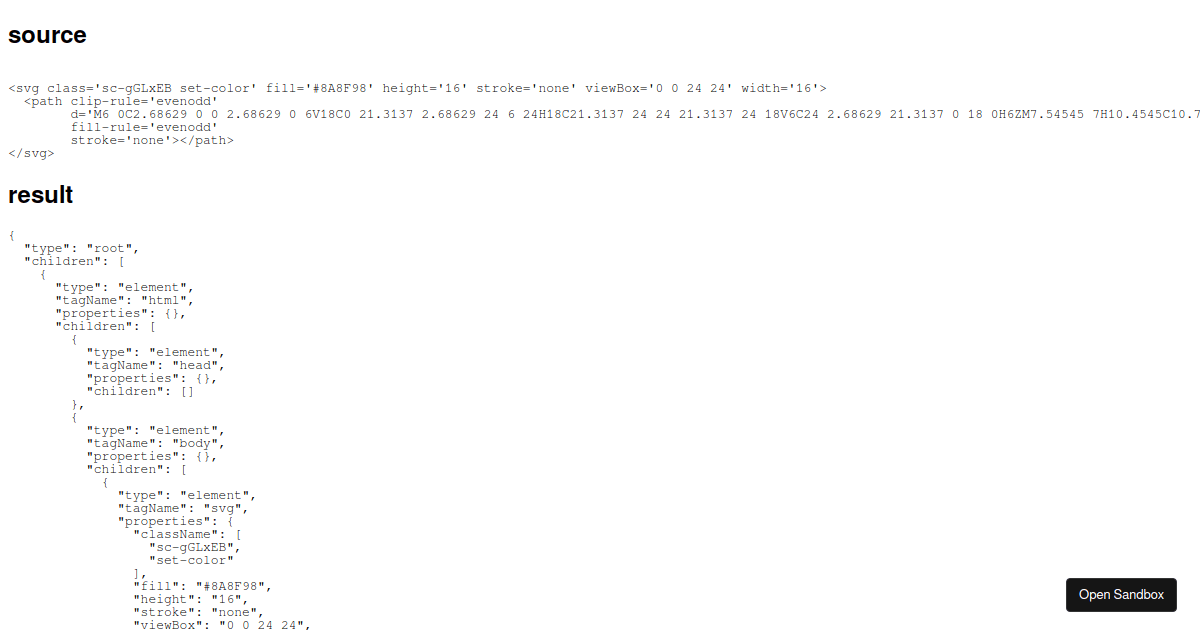 rehype-debug (forked) - Codesandbox