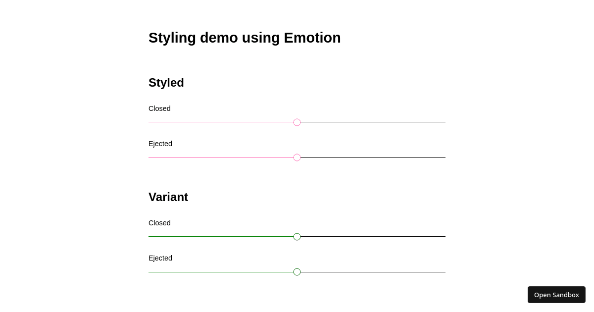 Primitives: Emotion - Codesandbox