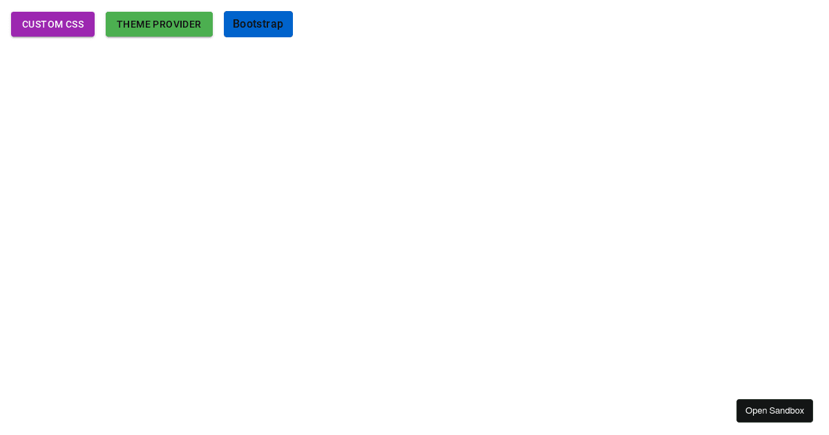 Material demo - Codesandbox