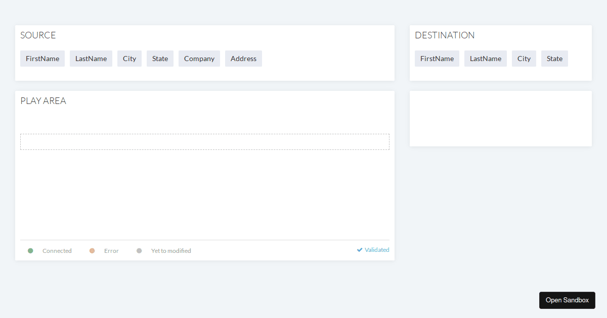 Modifier poc Main - Codesandbox