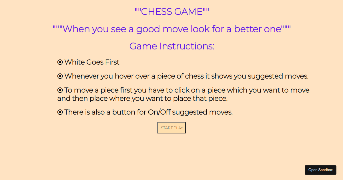 chess-board - Codesandbox