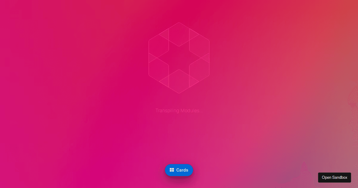 Cards Drawer Design - Beta - Codesandbox