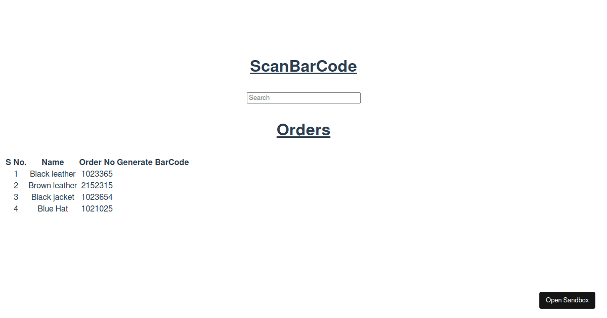 Generate Barcode in Vue 3 (forked) Codesandbox