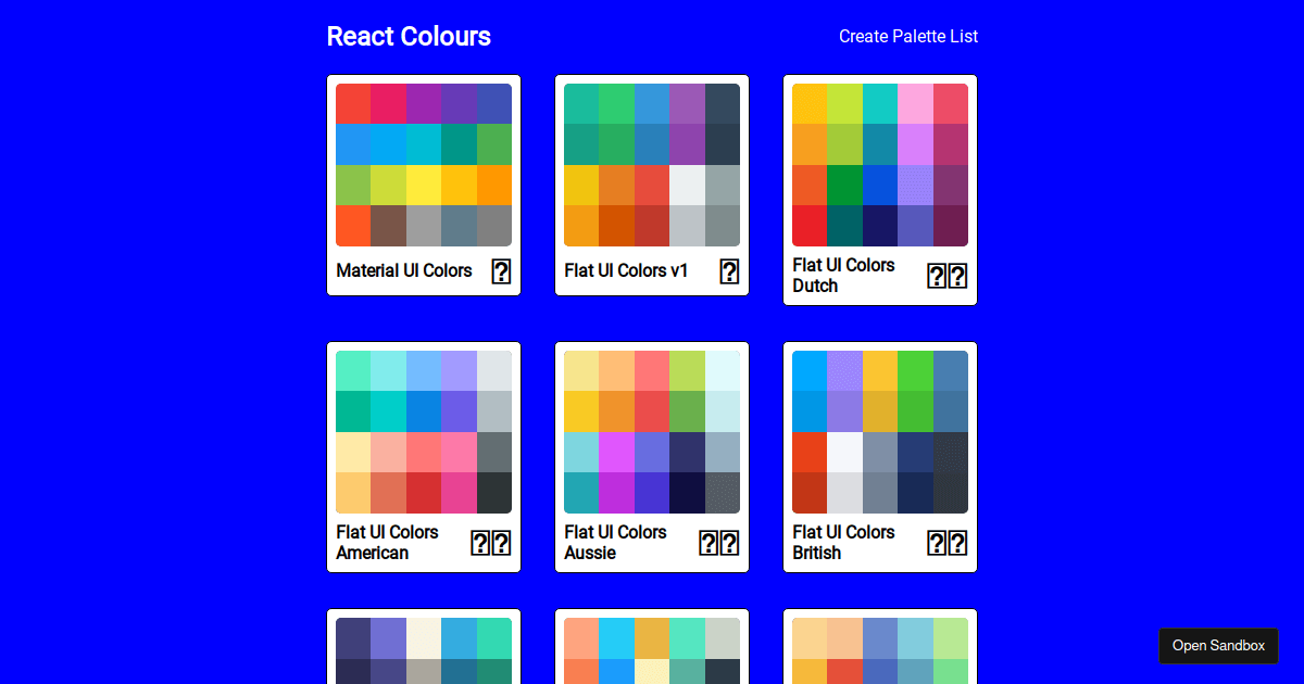 color-project - Codesandbox